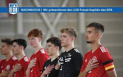 Wir präsentieren den DFB-U19-Futsal-Kapitän